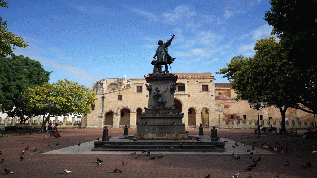 Historical Site In Santo Domingo Dominican Republic. Christopher Colombus