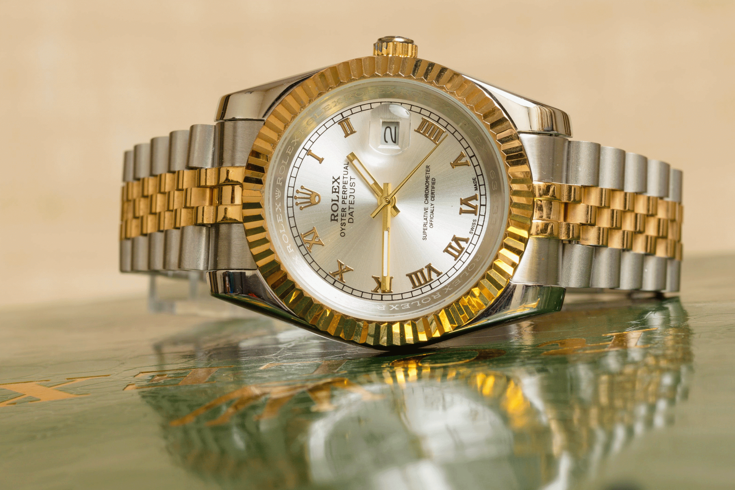 Swiss hot sale paradise rolex