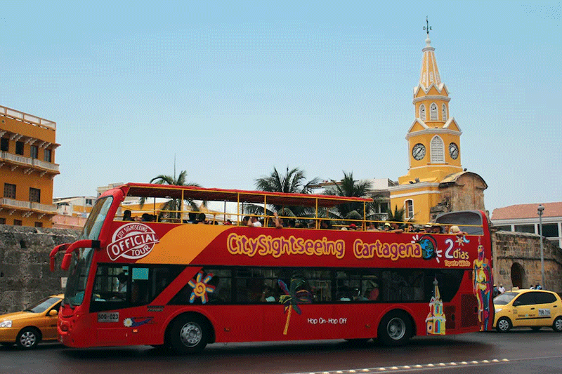 cartagena city tour bus