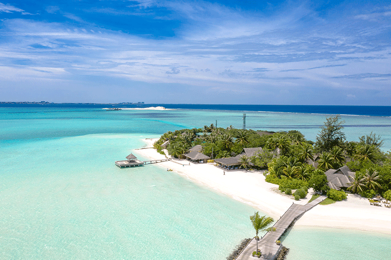 maldives is the best tropical destination to visit in march