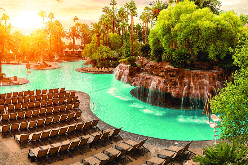 Mirage Resort the Best Hotel in las Vegas