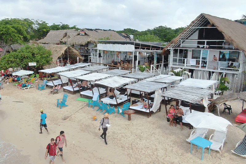 nena beach club in playa blanca