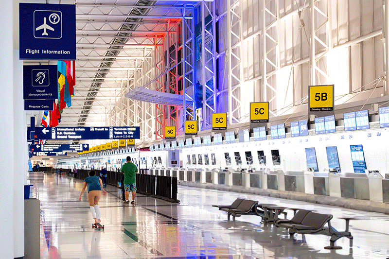 Tips For Traveling With A Skateboard in an Airport